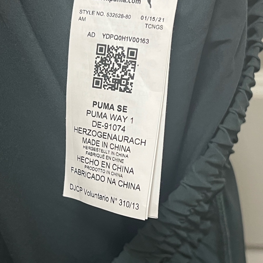 PUMA x LIBERTY Floral Green Gables Printed Women's Track Pants - Picture 8 of 8